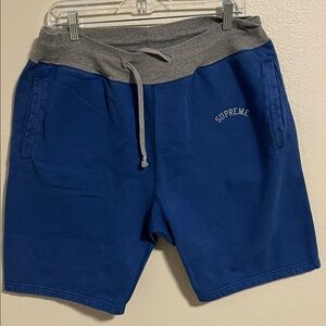 Supreme Blue Men's Drawstring Shorts-Authenticated